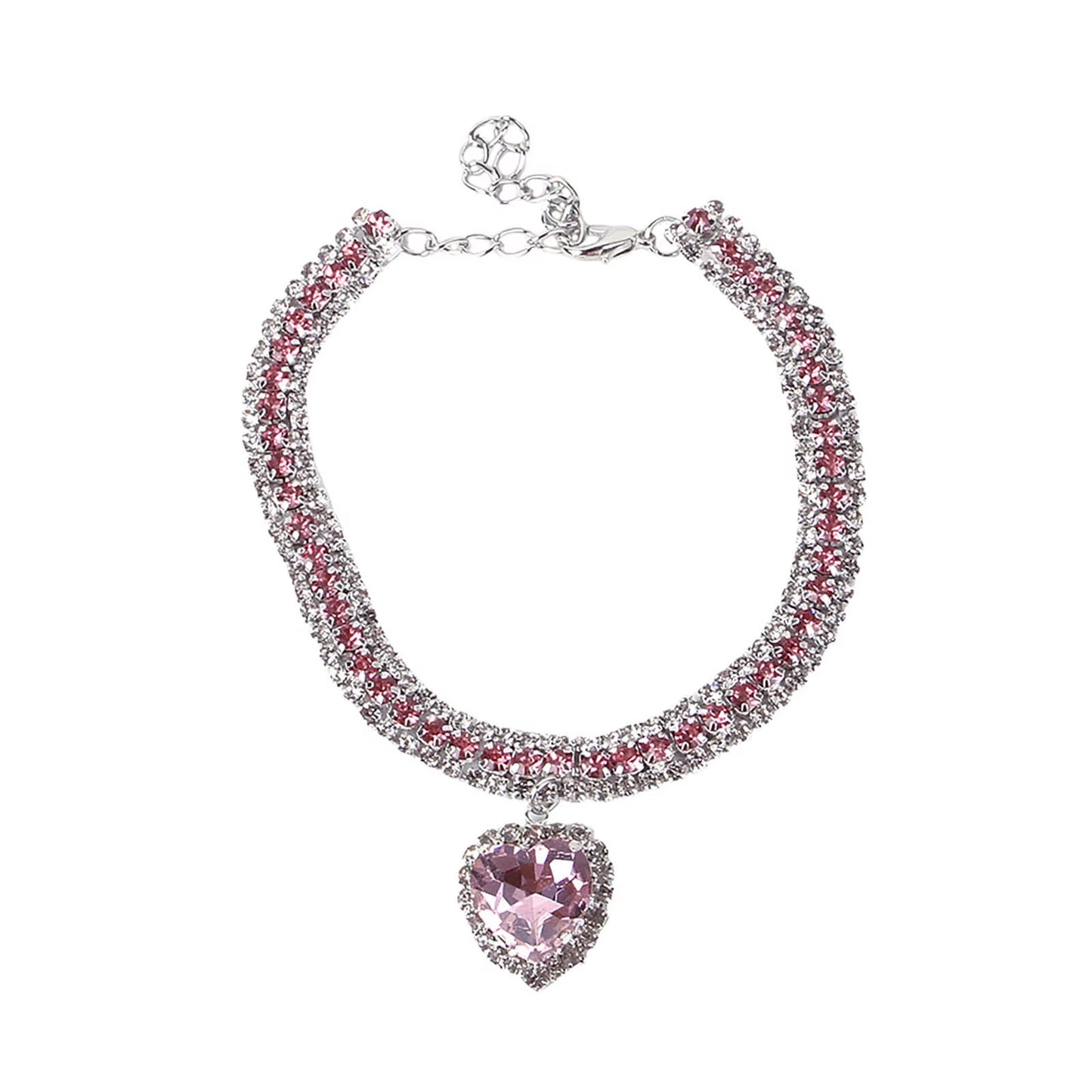 Pet Cats Wedding Pearls Collar Jeweled Dogs Collar Studded Glinting Rhinestones Wedding Necklace Costume Accessories Photo Props