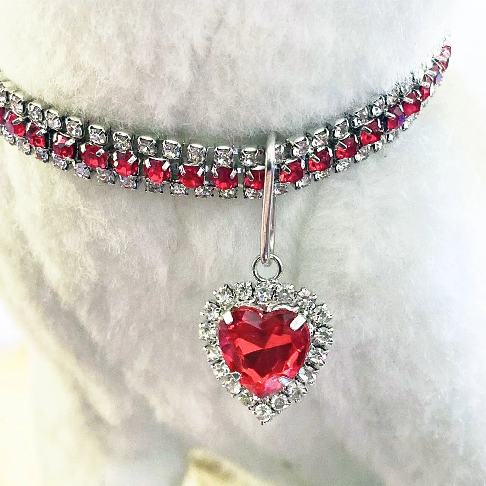 Pet Cats Wedding Pearls Collar Jeweled Dogs Collar Studded Glinting Rhinestones Wedding Necklace Costume Accessories Photo Props