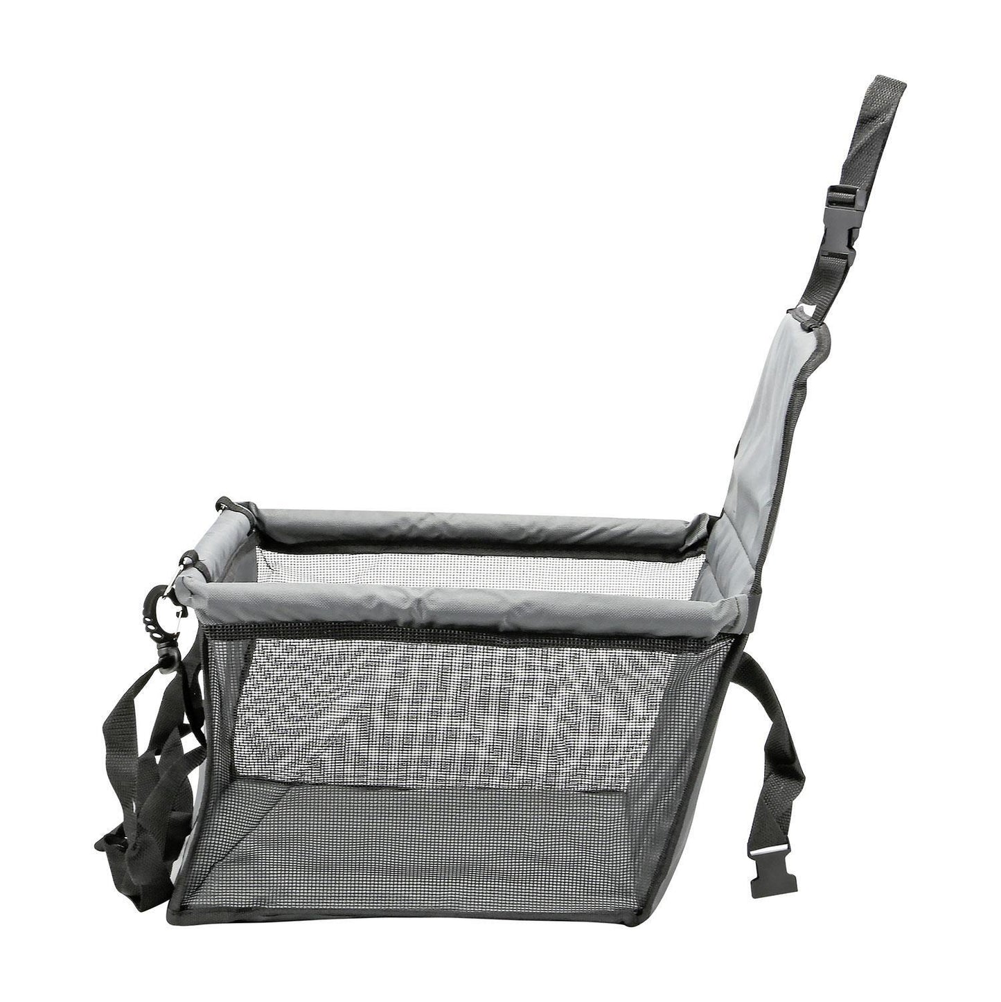 Folding Pet Dog Car Seat Safe Booster Cat Puppy Travel Carrier Bed Bag Basket UK