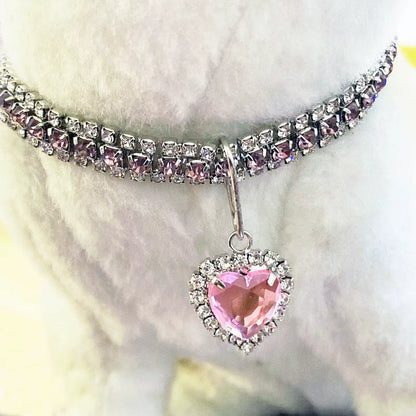 Pet Cats Wedding Pearls Collar Jeweled Dogs Collar Studded Glinting Rhinestones Wedding Necklace Costume Accessories Photo Props
