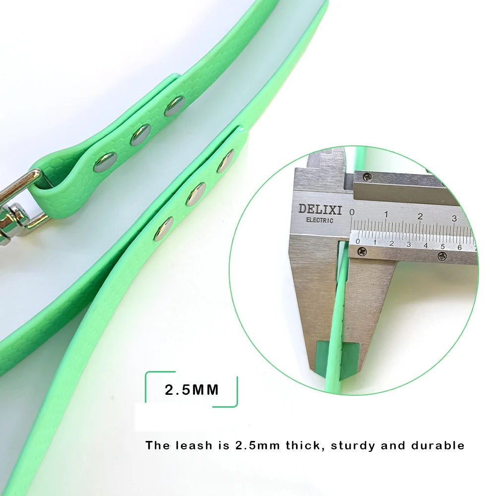 PVC Leash 3M 5M Big Dog Walking Strap Medium Pet Swimming Rope Waterpoof Dog Leashes 3 5 Meters