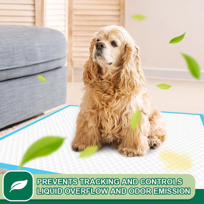 Dog Pee Pads and Puppy Training Pads Super Absorbent & Heavy Duty Potty Pads for Dogs and Pet Pads (Regular 22"X23", 100 Count)