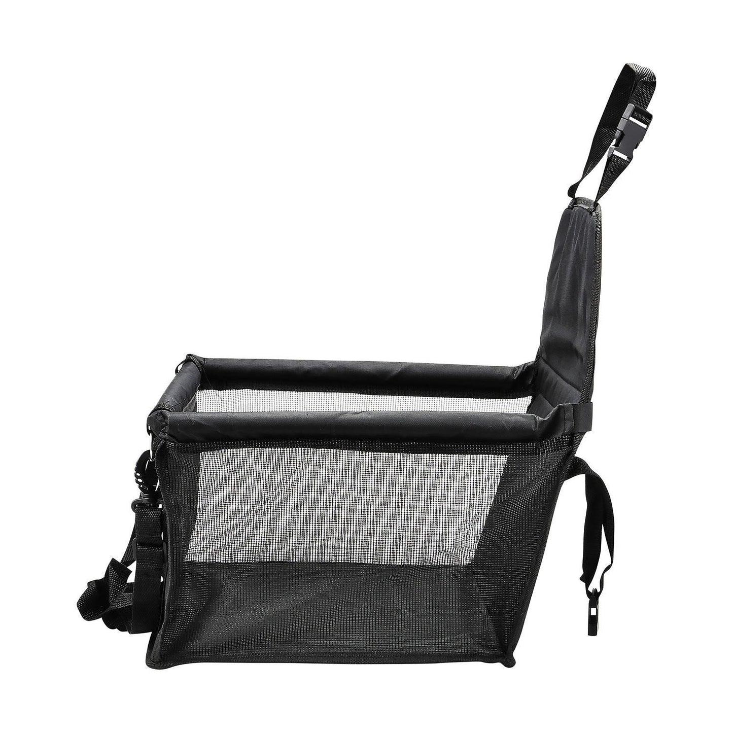 Folding Pet Dog Car Seat Safe Booster Cat Puppy Travel Carrier Bed Bag Basket UK