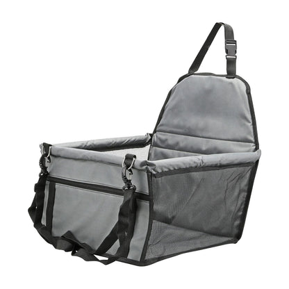 Folding Pet Dog Car Seat Safe Booster Cat Puppy Travel Carrier Bed Bag Basket UK